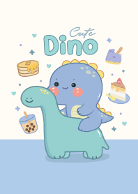 Dino blue cute :)