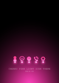 CHERRY PINK LIGHT ICON THEME