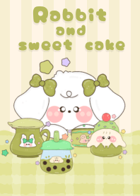 Rabbit and sweet cake4