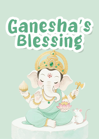 Ganesha's Blessing (Green)