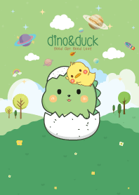 Chill Dino&Duck Green Tea