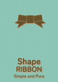 Shape RIBBON choc mint