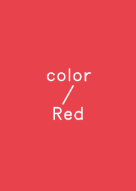 Simple Color : Red 09 (J)