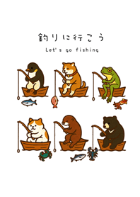 Let's go fishing(Pure white)