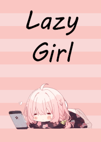 Lazy girl_Pink