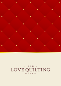 LOVE QUILTING -VALENTINE RED- 4