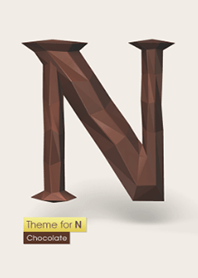 Theme for Initial N . [Chocolate]