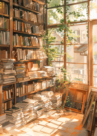 A beautiful antique bookstore 2