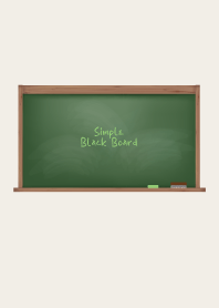 Black Board Simple 8