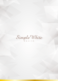 Simple White - MEKYM- 12