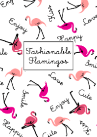 Fashionable Flamingos