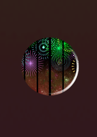 風流な窓枠オレンジ