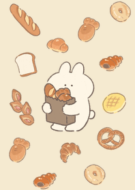 Bakery rabbit and carrot