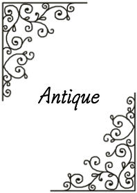 Antique and cute theme