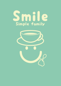 Smile & Teatime Deep aqua