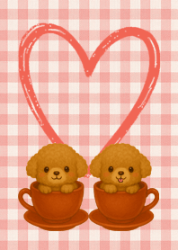 Always Together!Poodle Duo10