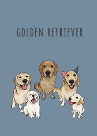 goldenretriever1 / pale denim