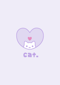 Cat Heart [Purple]