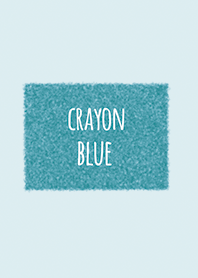 Crayon Blue 2 / Square