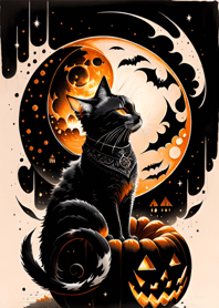 halloween cat 0c9278