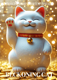 Wealth luck beckoning cat 63