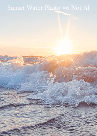 Sunset Water Photo #6 Not AI