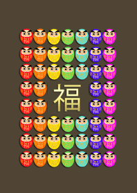 Daruma_Japanese Lucky Dolls.
