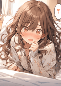 女友系列❤️床上害羞女友