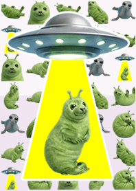 外星人印章 淺紫色