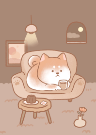 Susu Island Shiba Inu's Cozy Life -Night