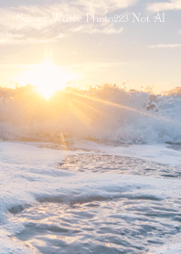 Sunset Water Photo223 Not AI