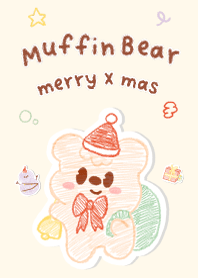 Muffin Bear : merry xmas