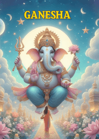 ガネーシャ、成功、幸運のクローバー 14