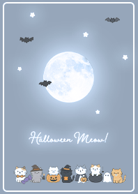 blue Halloween Kitty Night 02_2