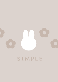 Simple Rabbit Greige