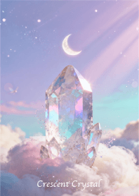 Crescent Crystal -Luck and Purification2