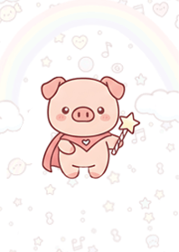 Lovely cute piglet V.1