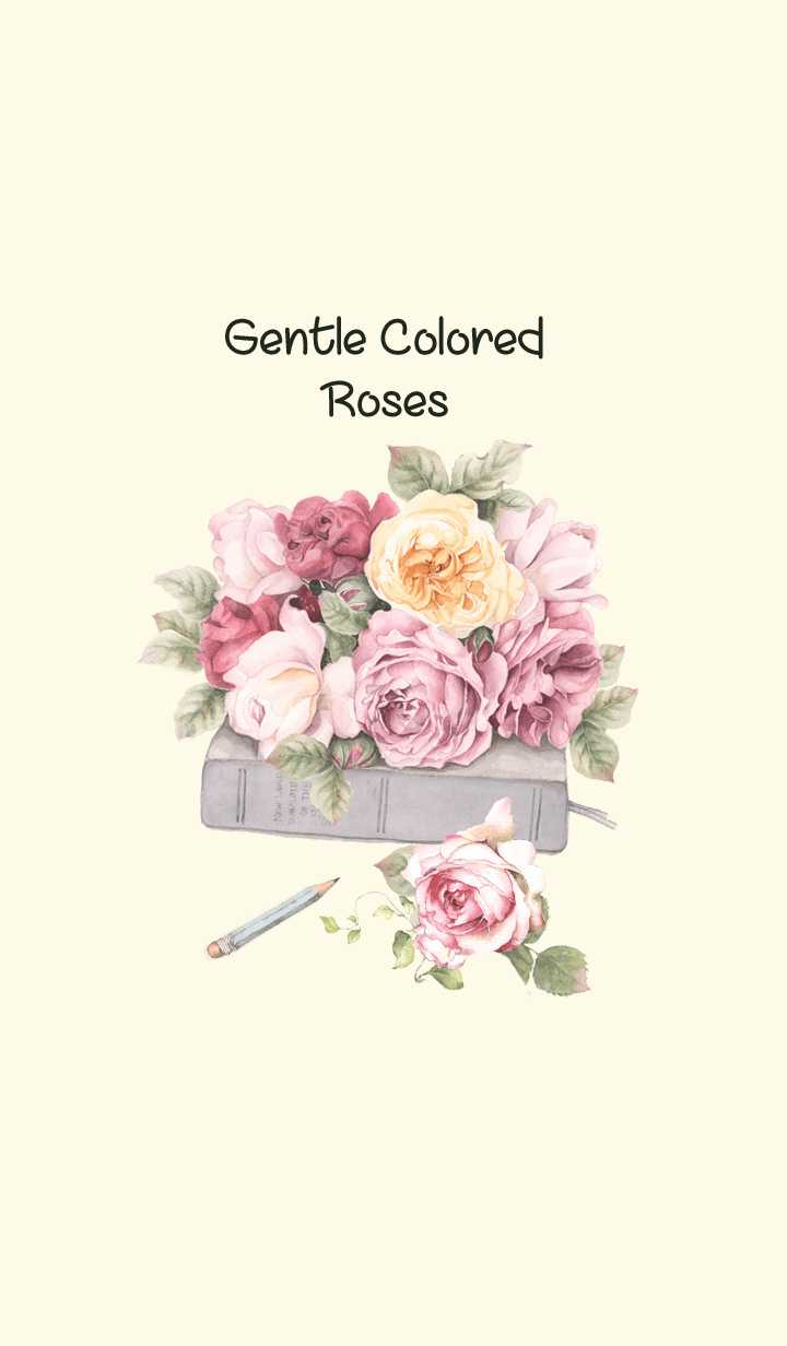 gentle colored roses