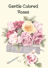 gentle colored roses