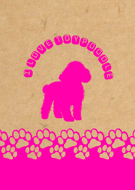 I ♡ TOYPOODLE CRAFT x VIVIT PINK