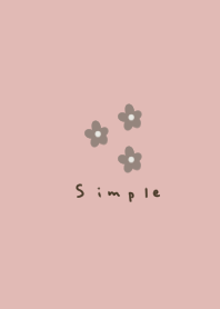 pink beige. Greige flower.