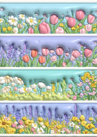 Pastel Flower Meadow
