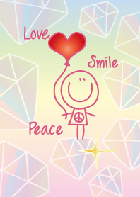 DIAMOND LOVE SMILE PEACE