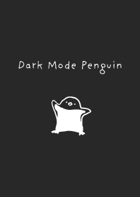 Dark Mode Penguin
