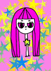 neck lady star shower P 4