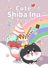 ไอศกรีม/จักรวาล/ดำชิบะอินุ/ลาเวนเดอร์