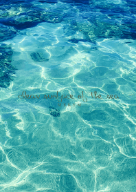 clean surface of the sea 2 -BLUE-