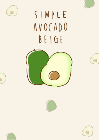 Simple Avocado Beige Line Theme Line Store