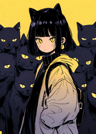 貓女孩和她的貓咪家族 1