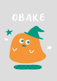 OBAKE - cute little ghosts GRAY